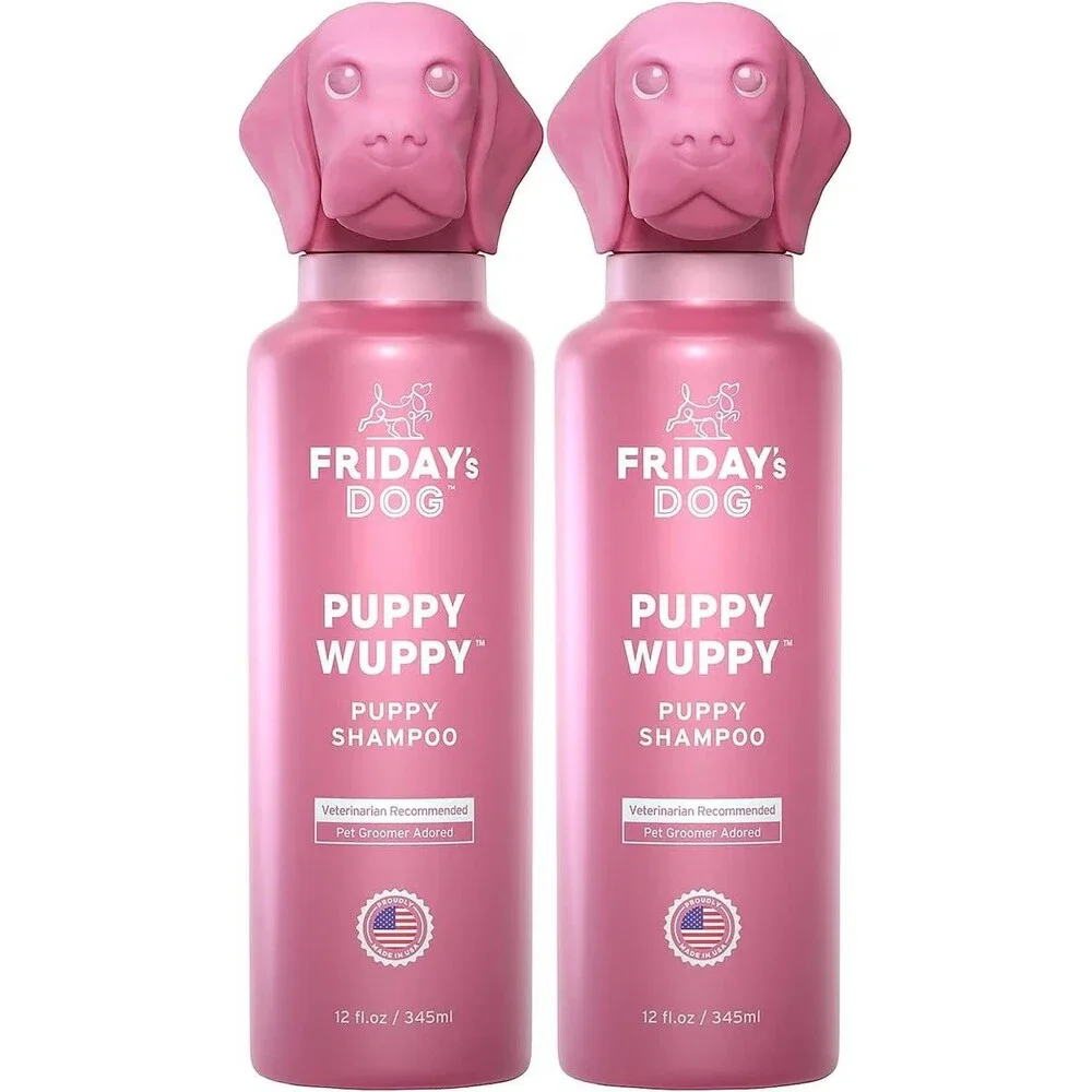 (Lot Of 2) Friday's Dog Puppy Wuppy Puppy and Sensitive Skin Shampoo